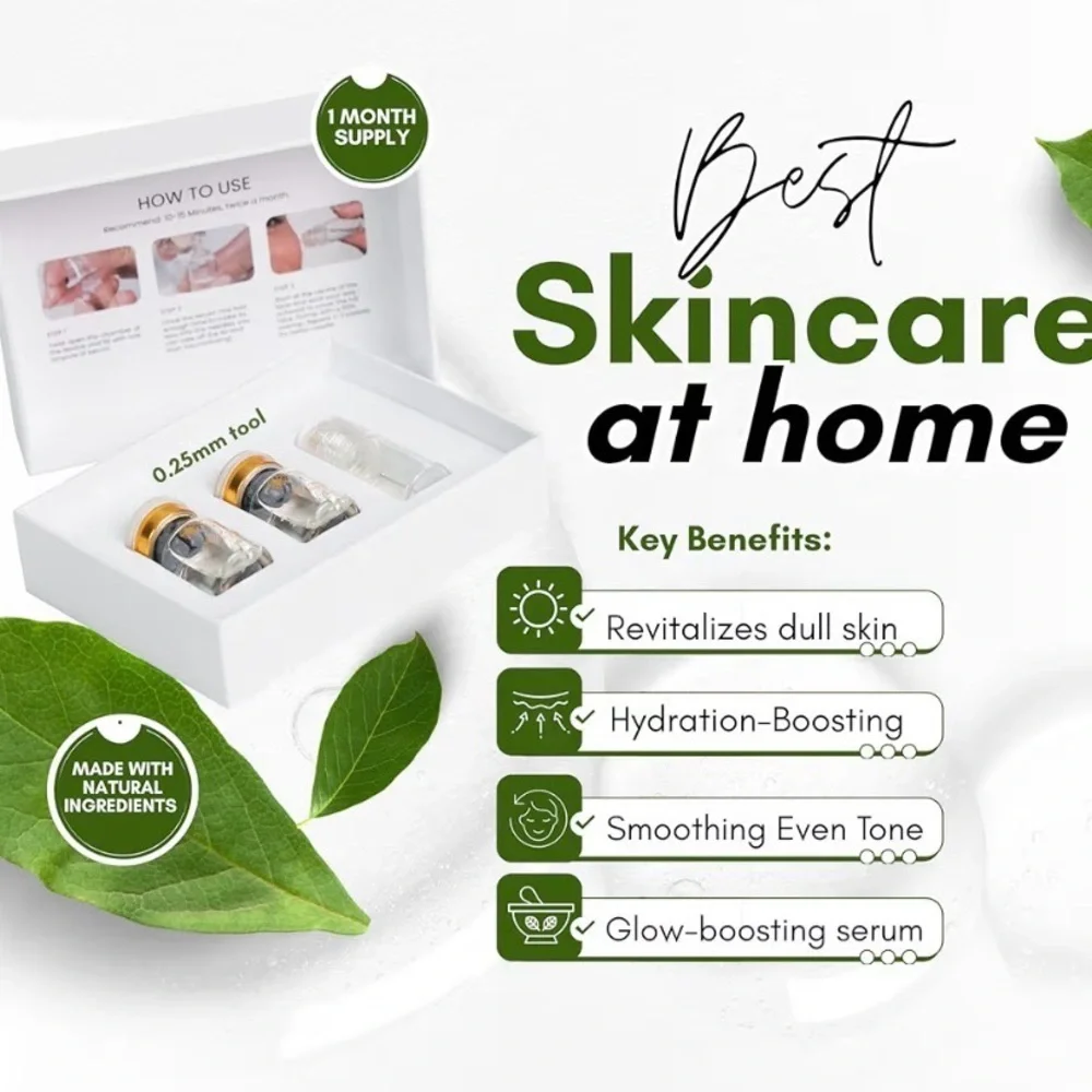 Micro-Infusion Skin Care & Advanced Retinol Glass Skin Starter Set Up to 3-Month